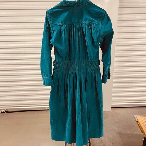 Turquoise Dress Size Medium by Alain Toussaint - Elegant & Chic! - Picture 6 of 6